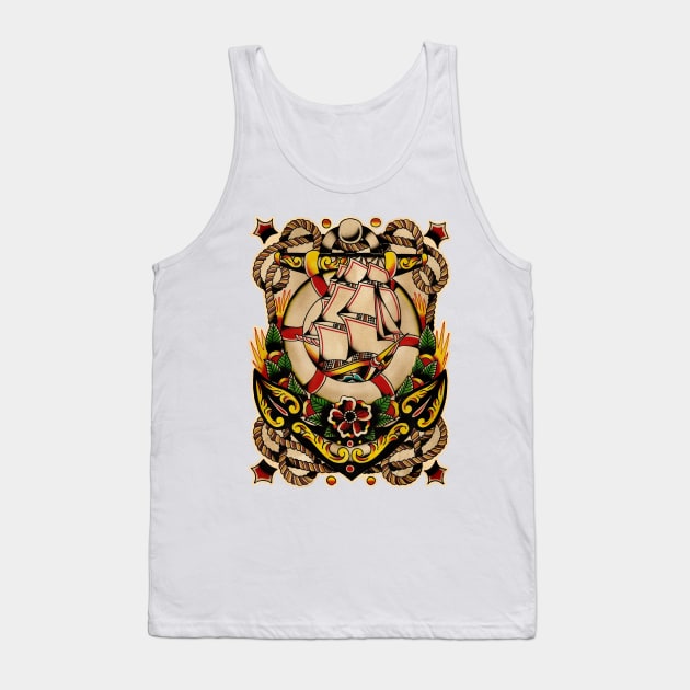 Marine Tank Top by Don Chuck Carvalho